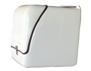 गर्म बिक्री सफेद रंग शीसे रेशा मोटरसाइकिल वितरण बॉक्स कूलर बॉक्स